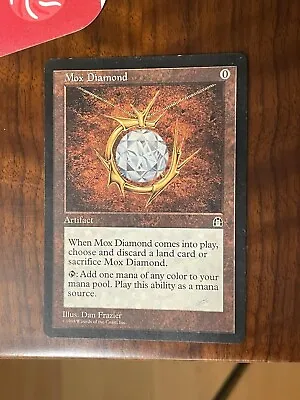 MTG Mox Diamond Stronghold 138/143 Regular Rare Light Play Reserved List • $500