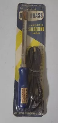 Vintage BLUE GRASS Soldering Iron NOS Belknap Louisville Kentucky USA MADE TOOL • $42