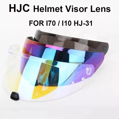 Helmet Visor Lens Replacement For HJ-31 HJC I70 I10 Motorcycle • $20.99