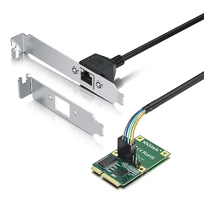 2.5G Gigabit Ethernet Network Card W/RTL8125BG Controller Mini PCIe To RJ45 30cm • $15.79