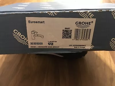 £99.99 • Buy Grohe Eurosmart Chrome Pullout Spout Kitchen Sink Mixer Tap 30305000