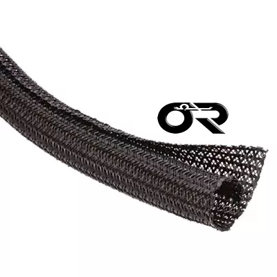 3/4  10FT OHM Split Braided Cable Sleeving Wrap Split Loom  • $12.99