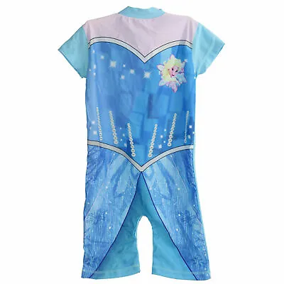 £5.99 • Buy Girls Disney Frozen Swimsuit Princess Elsa Swimming Costume Age 2-3 Years Blue