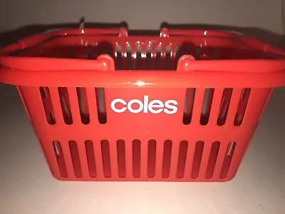 Coles Little Shop 2 Basket Mini Brand New Free Post • $16.95
