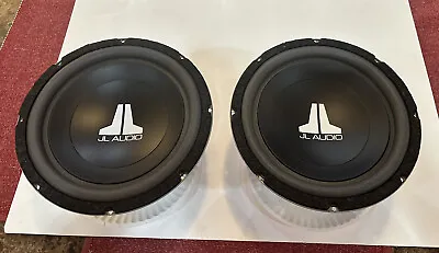 **old School** Pair 10” Jl Audio W3 V2 Subs Dual 4 Ohm • $275