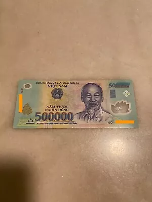 Vietnam Banknote $500000 Dong - Consecutive Numbers - Uncirculated - Authentic • $36.49