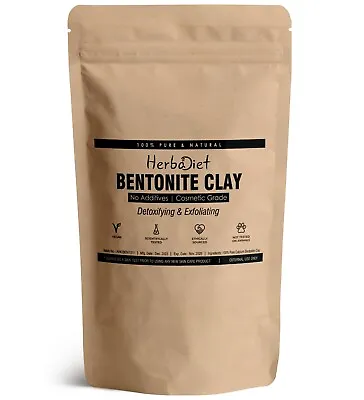 Bentonite Clay  | Cosmetic Grade | Natural Indian Healing Clay | DIY Face & Hair • $29.99