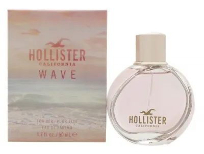 Hollister Wave For Her Eau De Parfum Edp - Women's For Her. New. Free Shipping • £16.24