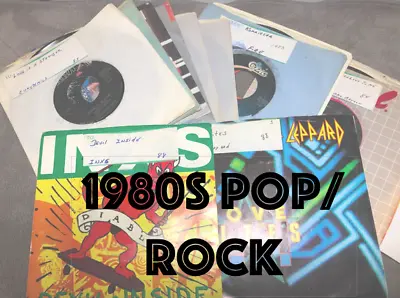 Popular 45s - Unlimited $4 Shipping - 1980s - QBox 1 - EX - NM • $5