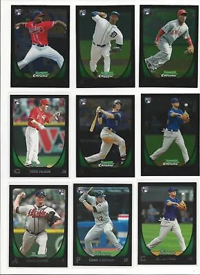 2011 BOWMAN DRAFT BASE ROOKIE RC'S - PAPER Or CHROME - WHO DO YOU NEED!!! • $0.99