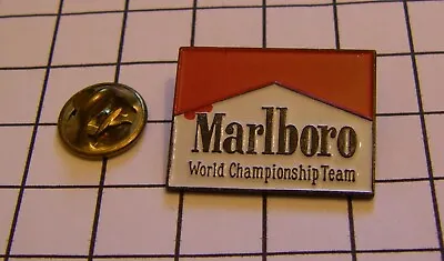 MARLBORO WORLD CHAMPIONSHIP TEAM V2 Formula 1 F1 Vintage Pin • $6.99