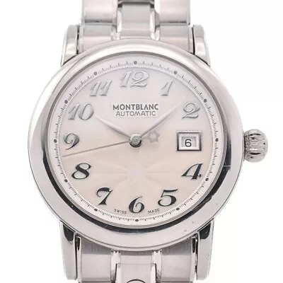 MONTBLANC Star Date 7087 Silver Dial Automatic Ladies Watch R#129326 • $629.30