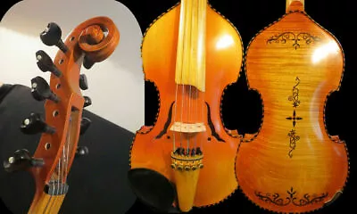 Baroque Style SONG Master 5×5 String 14  Viola D'Amorecarving Back #14482 • $799