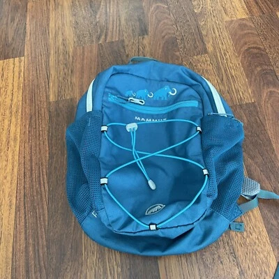 $28 • Buy Mammut  First Zip 16L Kid's Boy's/Girl's Backpack Blue