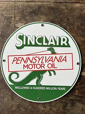 Sinclair Vintage Porcelain  Gas And Oil Sign • $15