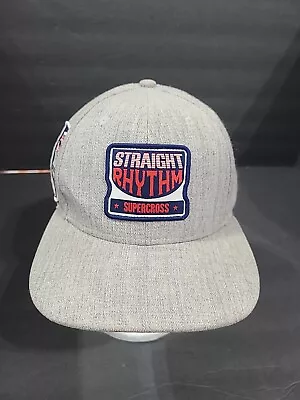 Red Bull Straight Rhythm Supercross Gray Snapback Hat  • $22