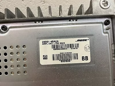 2016-2018 Nissan Maxima Bose Amplifier Part # 28061-4ra0a • $79.99