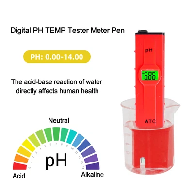 £13.19 • Buy Digital PH Meter Built With ATC Pocket Pen Tester For Hydroponics Aquarium UK