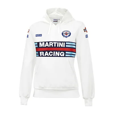 Sparco Italy Ladies Martini Racing Hoodie White Size S • $116.10