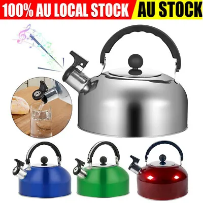 Handle Teakettle Whistling Kettle Stove Gas Water Kettle Teapot For TripsCamping • $16.99