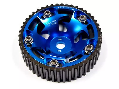 Vms Cam Gear Mitsubishi Mirage Ls 1.8l 1.8 Sohc Technica Blue Adjustable Billet • $969.88