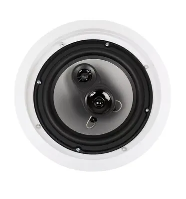 $29.95 • Buy Acoustic Audio CSic83 Flush Mount In Ceiling Speaker With 8  Woofer