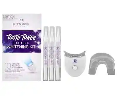 $20.88 • Buy Designer White Tooth Toner Blue Light Whitening Kit Free Shipping AU