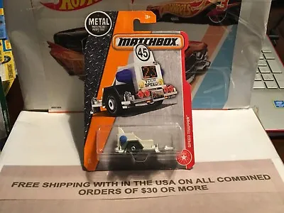 Matchbox Speed Trapper Hiroic Vehicles 56/125 Whitevhtf!! • $2.99