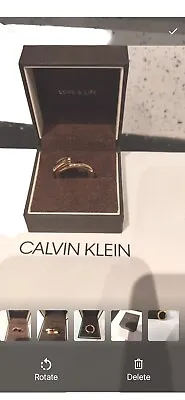 Calvin Klein Ring Brand New • £19.99