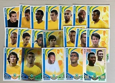 MATCH ATTAX 2010 World Cup All Brazil Team Players • £1.25