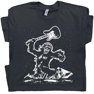 $19.99 • Buy Electric Guitar T Shirt Vintage Rock Guitarist Player Bass 2001 A Space Odyssey