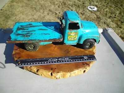 Vintage 1950s Original Buddy L Dock CO Marine Supplies Pressed Steel Toy Truck • $69.99