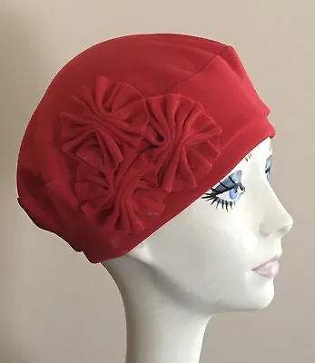 NWT! IMAGA Designer BERET Hat RED With TRIM • $26.95