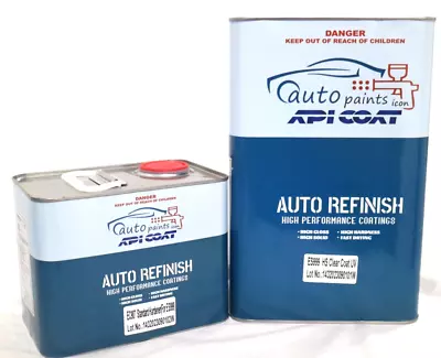 API Coat 2K HS Clear Coat UV 6L Kit 2:1 -  Shine On With Standard Hardner • $110