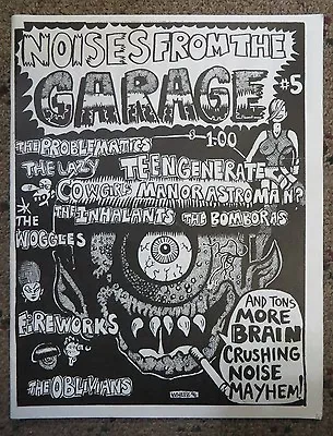 Noises From The Garage Magazine #5 The Problematics • $14.50