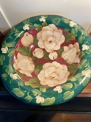 Lesal Ceramics From Nordstrom By Lisa Lindberg Van Nortwick Floral Serving Bowl • $75