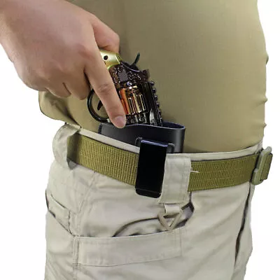 Tactical Leather Holster IWB Gun Holder Fits Most J Frame.38 Special Revolvers • $11.99