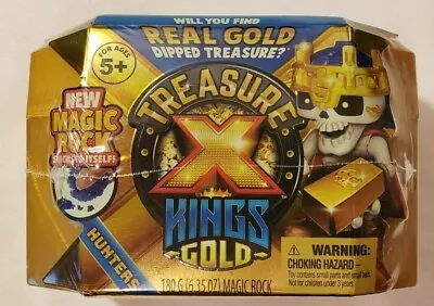 Treasure X Kings Gold  Hunters 10 Levels Of Adventure Get Gold Dipped Treasure? • $19