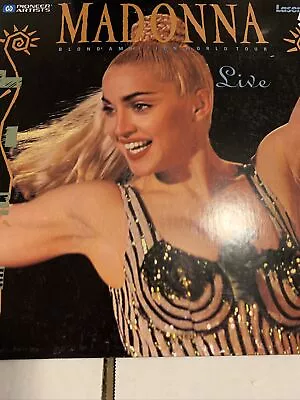 Laserdisc MADONNA BLOND AMBITION WORLD TOUR From Japan • $18.02