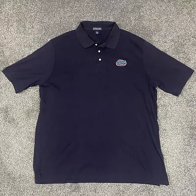 Florida Gators Mens 2XLT Navy Blue Polo Lands End • $17.99