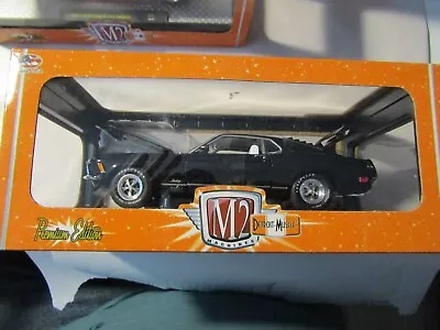 M2 Machines 1970 Ford Mustang Mach 1 428 Diecast Car 1/24 40300 White • $26.99