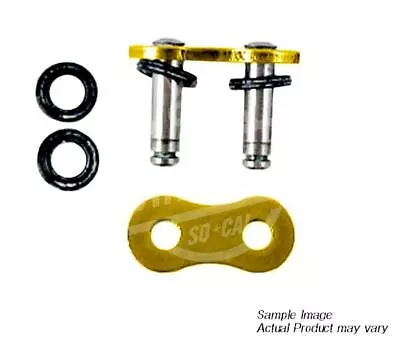 EK Chains 530 ZVX3 Extreme Gold Rivet Chain Master Connecting Link • $14.90