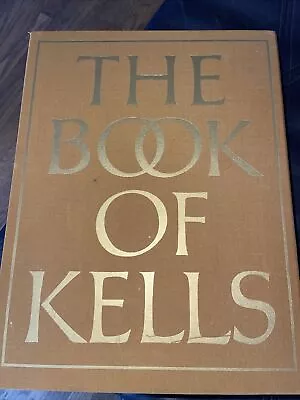 VINTAGE THE BOOK OF KELLS - FRANCOISE HENRY 1976 SLIP COVER Thames Hudson • $39