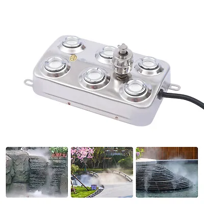 6 Head Ultrasonic Mist Maker Atomizer Air Humidifier Fogger Fog Water Pond 200W • $87.40