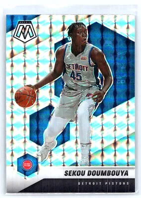 Sekou Doumbouya 2020-21 Panini Mosaic Silver Mosaic Prizm #89 • $2.25