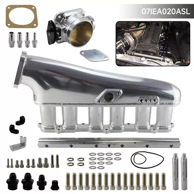 Intake Manifold Kit Throttle Body 90mm Fuel Rail For 1JZ-GTE VVTi Toyota Crown • $817.10