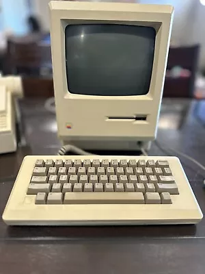 Apple Macintosh 512K M0001 Computer Keyboard  Mouse Printer Powers Right Up! • $842