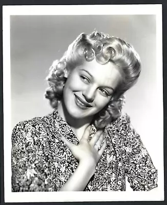 MARTHA O'DRISCOLL ACTRESS Vintage 1940s ORIGINAL PHOTO BY PHOTO SCHAFER • $29.99