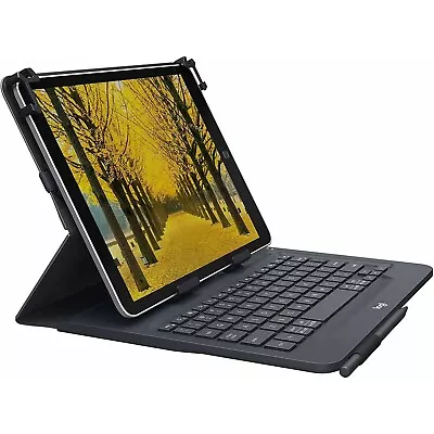Logitech Universal Keyboard Case For 9 - 10 In Ipad Galaxy Tab *new2* 920-008334 • $79.95