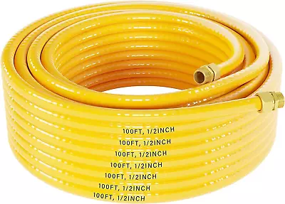 100FT 1/2 '' Flexible Gas LineCsst Corrugated Stainless Steel TubingNatural Ga • $135.93